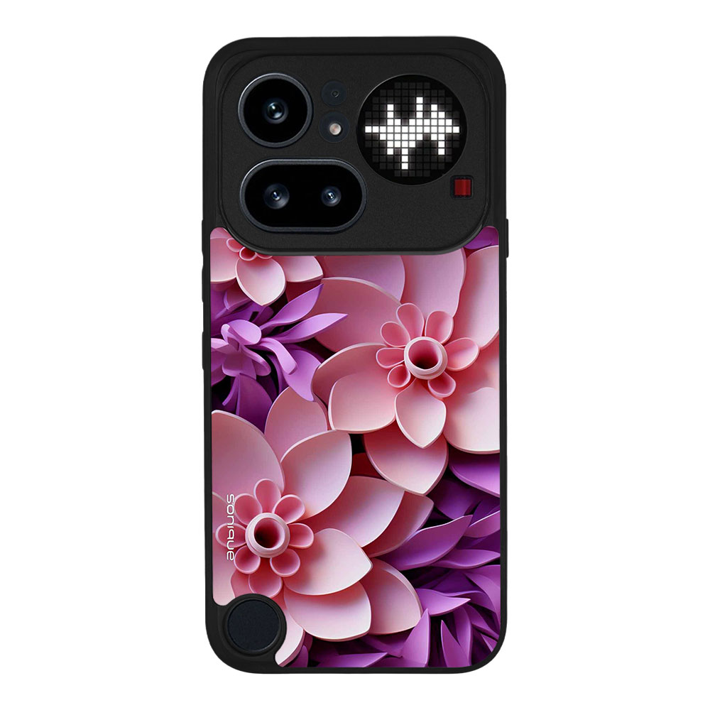 Θήκη Sonique 3D Flower Series για Nothing Phone 4a Pro Ροζ