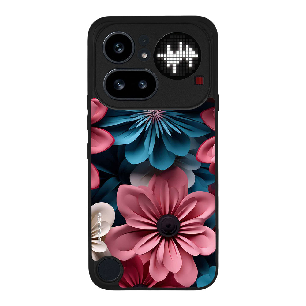 Θήκη Sonique 3D Flower Series για Nothing Phone 4a Pro Ροζ 01