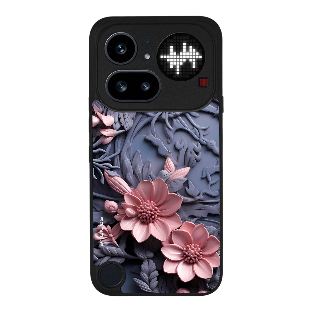 Θήκη Sonique 3D Flower Series για Nothing Phone 4a Pro Ροζ 02