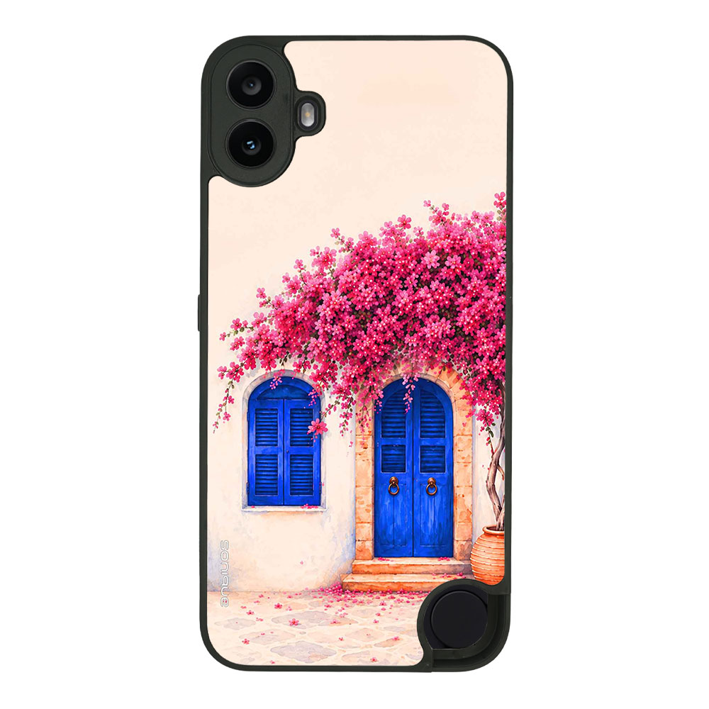 Θήκη Sonique Greek Island Muse Series για Nothing CMF Phone 1 5G Ροζ Μπουκαμβίλια