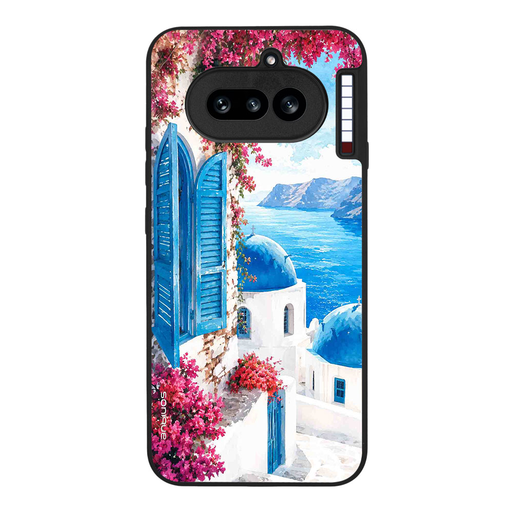 Θήκη Sonique Greek Island Muse Series για Nothing Phone 4a Σαντορινό Γαλάζιο