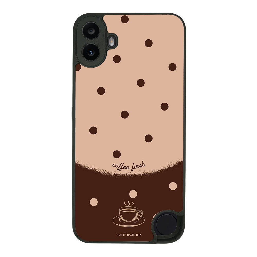 Θήκη Sonique Delulu Polka Era Series για Nothing CMF Phone 1 5G Coffee First