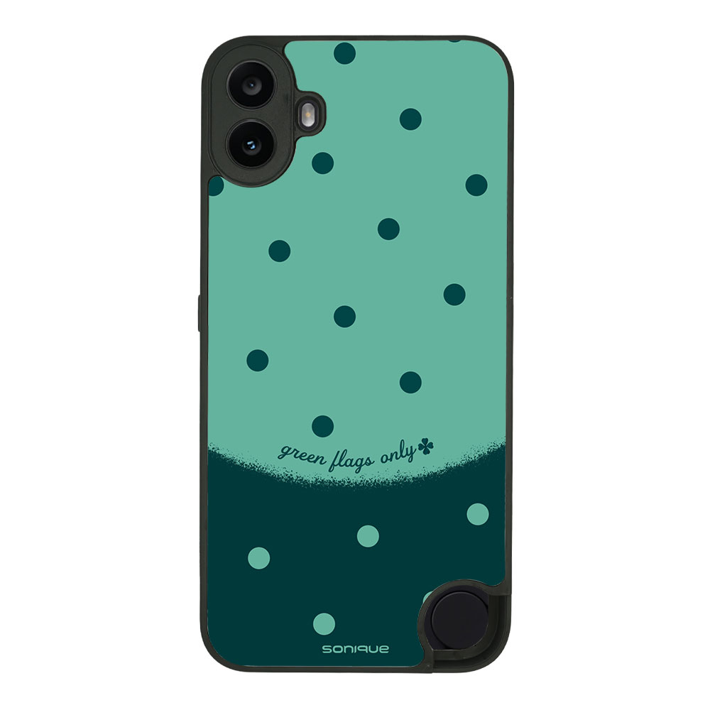 Θήκη Sonique Delulu Polka Era Series για Nothing CMF Phone 1 5G Green Flags
