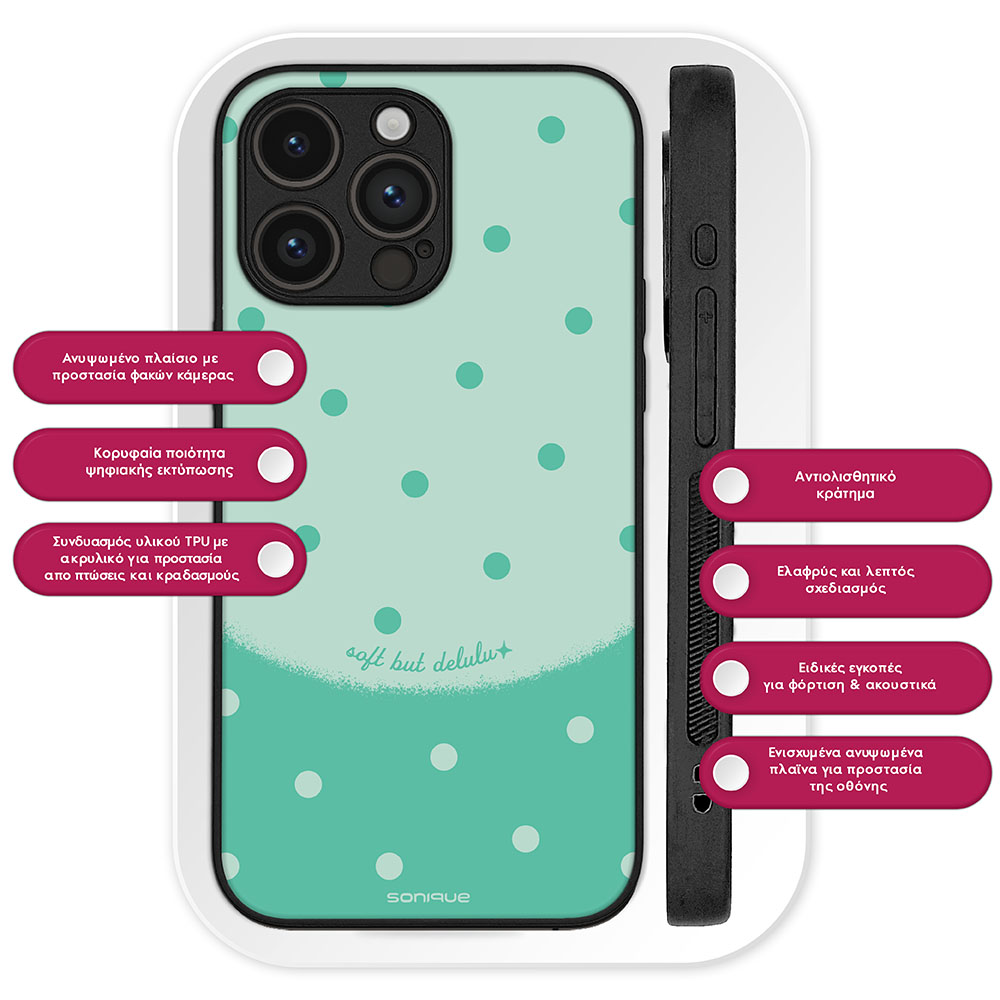 Θήκη Sonique Delulu Polka Era Series για Nothing CMF Phone 1 5G Soft Delulu