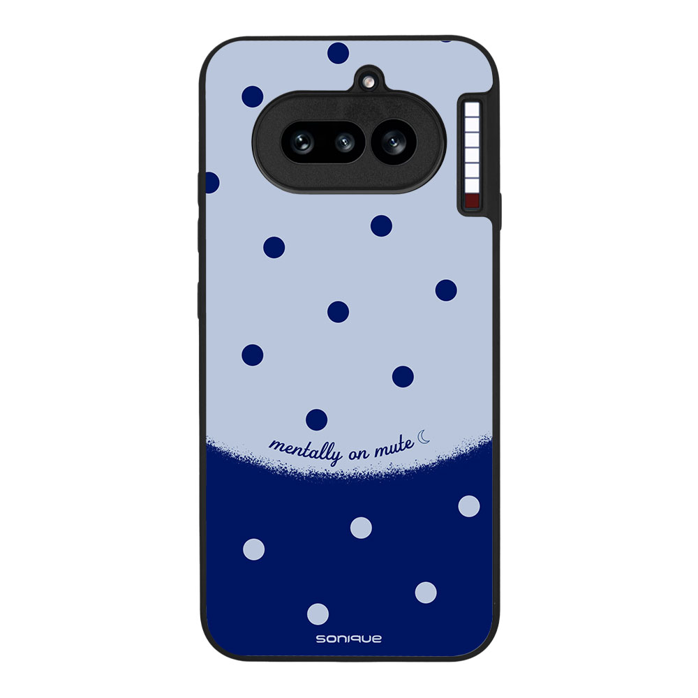 Θήκη Sonique Delulu Polka Era Series για Nothing Phone 4a Blue Mentally