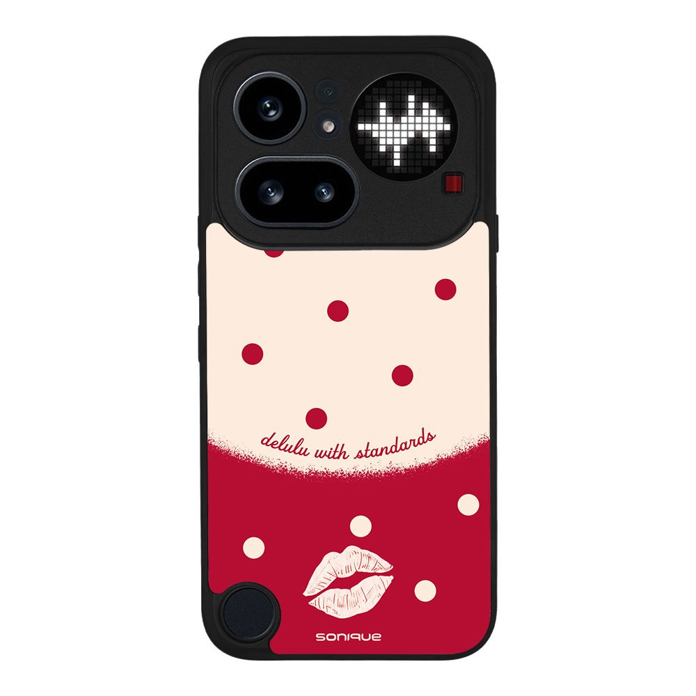 Θήκη Sonique Delulu Polka Era Series για Nothing Phone 4a Pro Delulu Standards