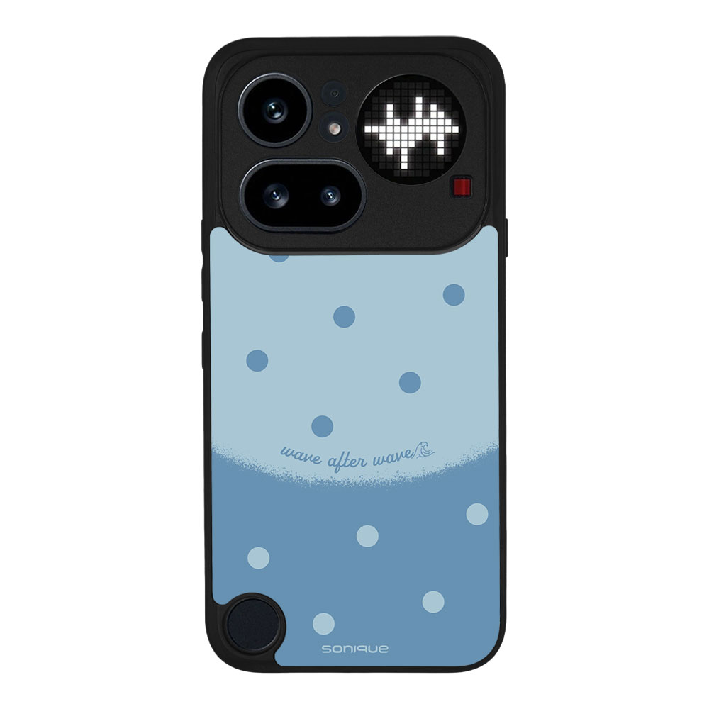 Θήκη Sonique Delulu Polka Era Series για Nothing Phone 4a Pro Delulu Wave