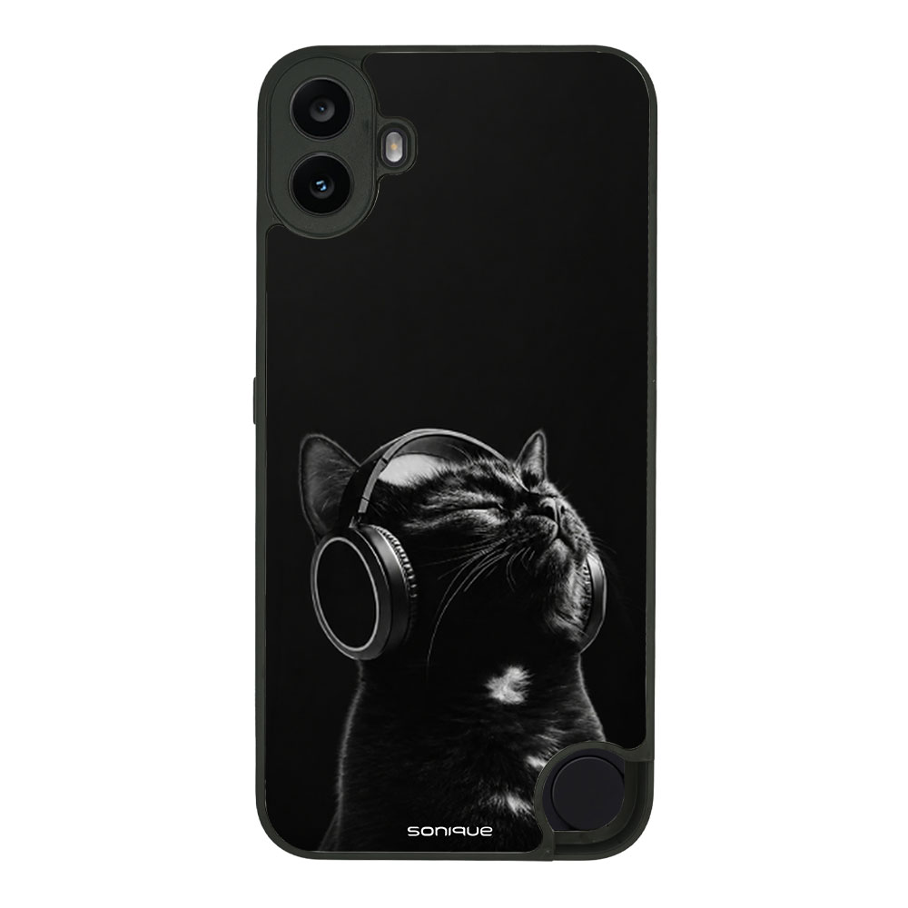 Θήκη Sonique Men's Edition για Nothing CMF Phone 1 5G Audio Kitten - Black