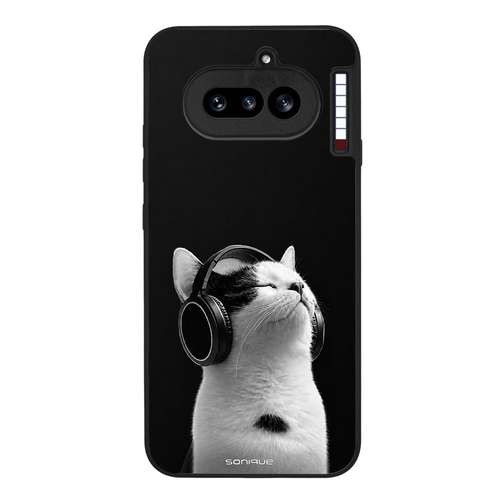 Θήκη Sonique Men's Edition για Nothing Phone 4a Audio Kitten - White