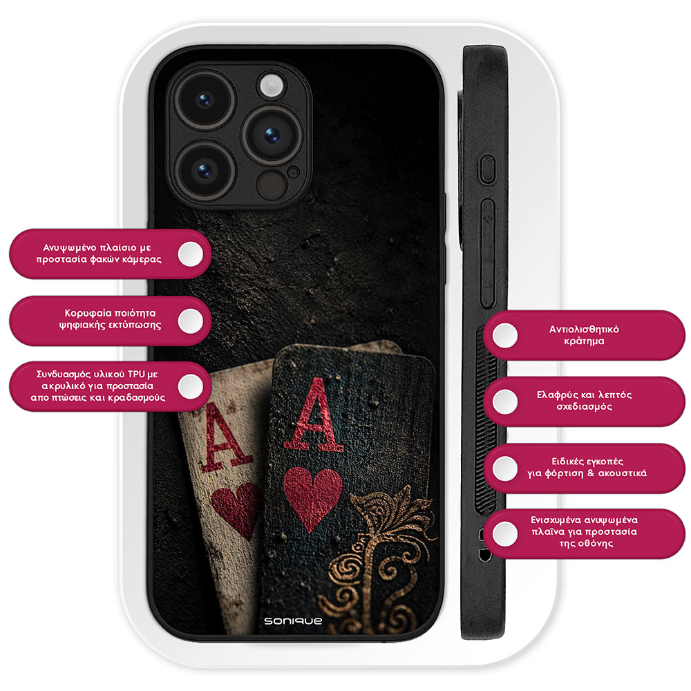 Θήκη Sonique Men's Edition για Nothing Phone 4a Pro Άσος