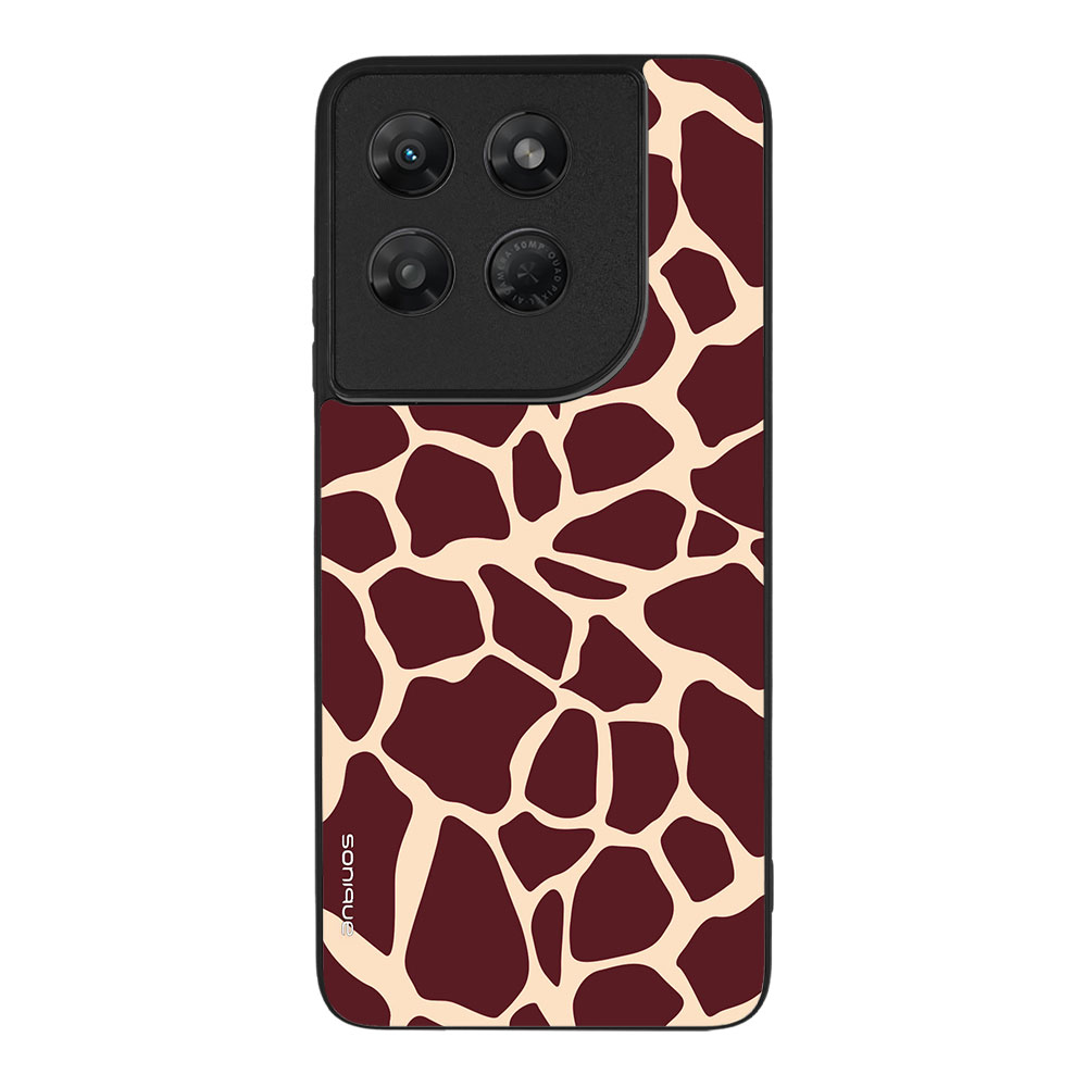 Θήκη Sonique Animal Print Series για Motorola Moto G37 5G / Moto G37 Power 5G / Moto G47 5G Giraffe 03
