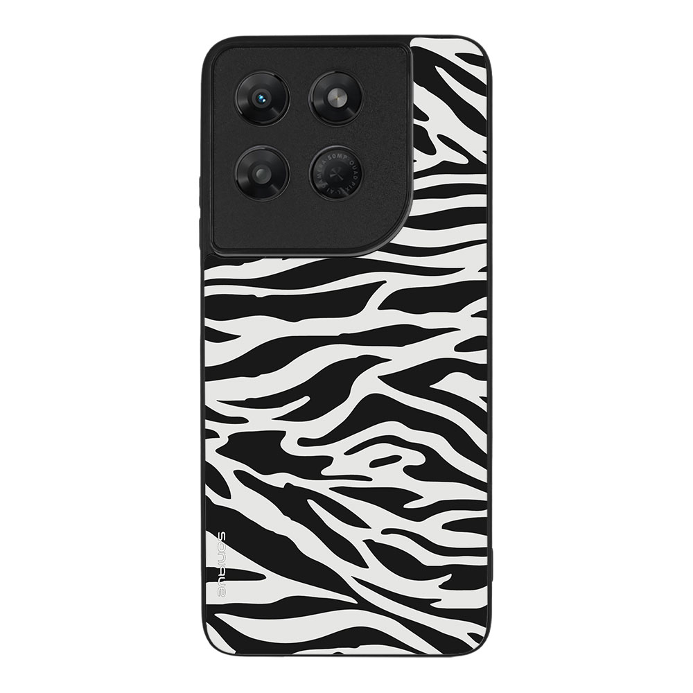 Θήκη Sonique Animal Print Series για Motorola Moto G37 5G / Moto G37 Power 5G / Moto G47 5G Zebra