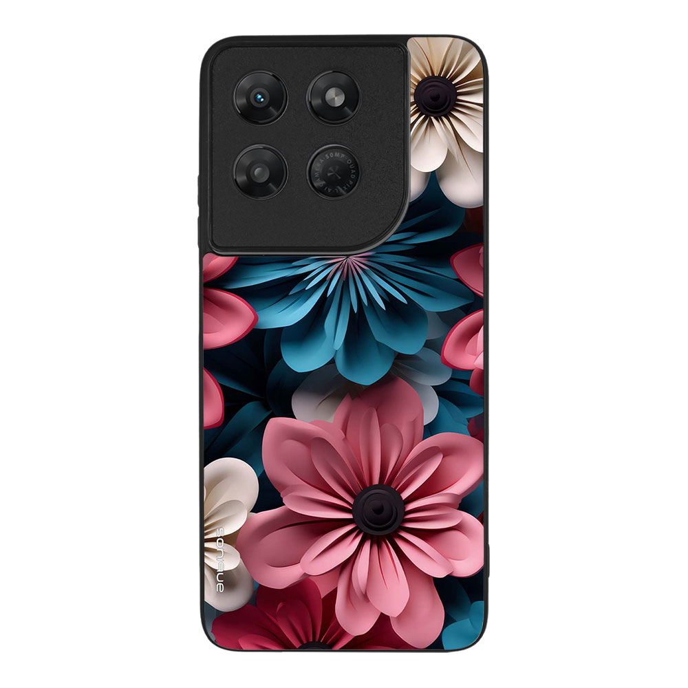 Θήκη Sonique 3D Flower Series για Motorola Moto G37 5G / Moto G37 Power 5G / Moto G47 5G Ροζ 01