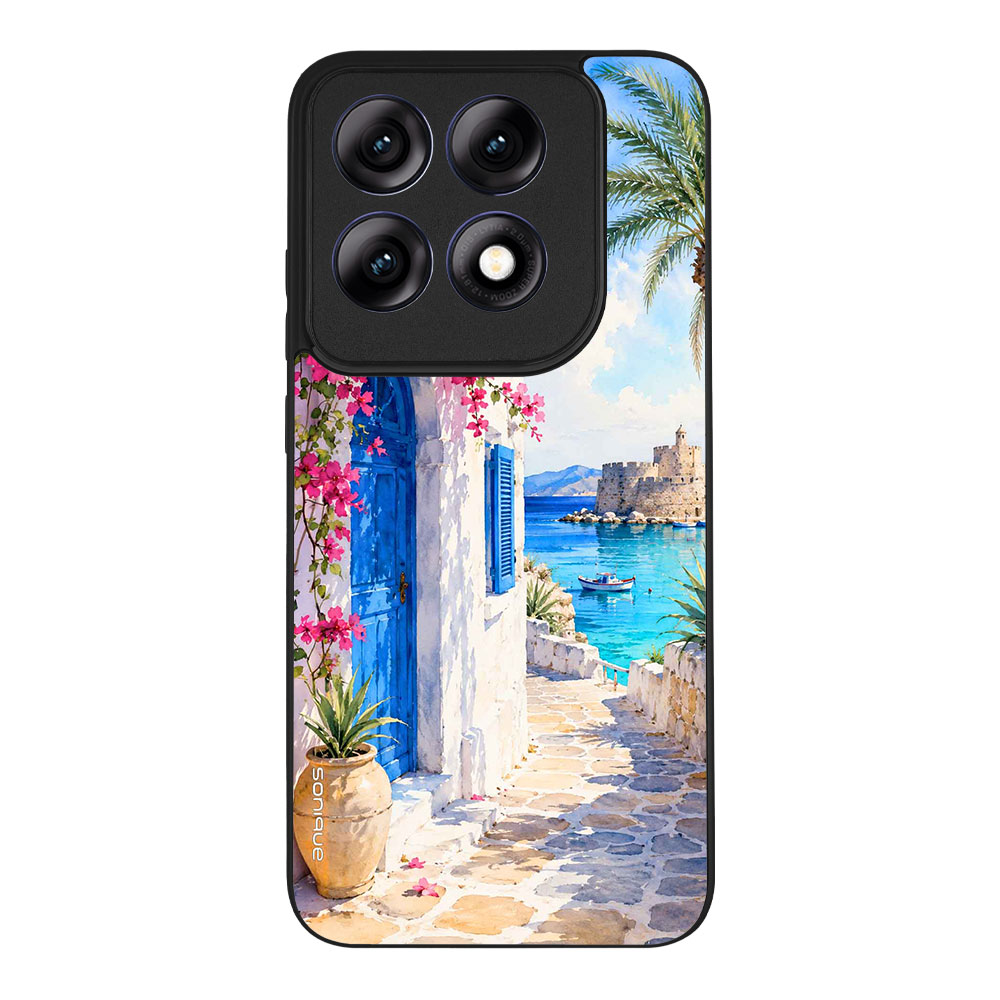 Θήκη Sonique Greek Island Muse Series για Motorola Edge 70 Pro 5G Σοκάκι Ρόδου