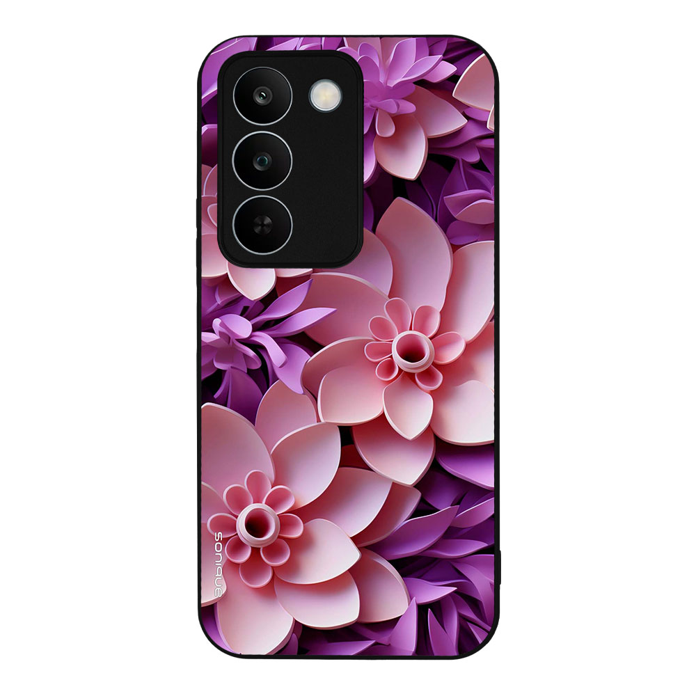 Θήκη Sonique 3D Flower Series για Realme C100 5G Ροζ