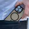 Θήκη Magnetic MagMatte Lens Sonique Motorola Edge 50 Neo 5G / Edge 60 Neo 5G Μαύρο