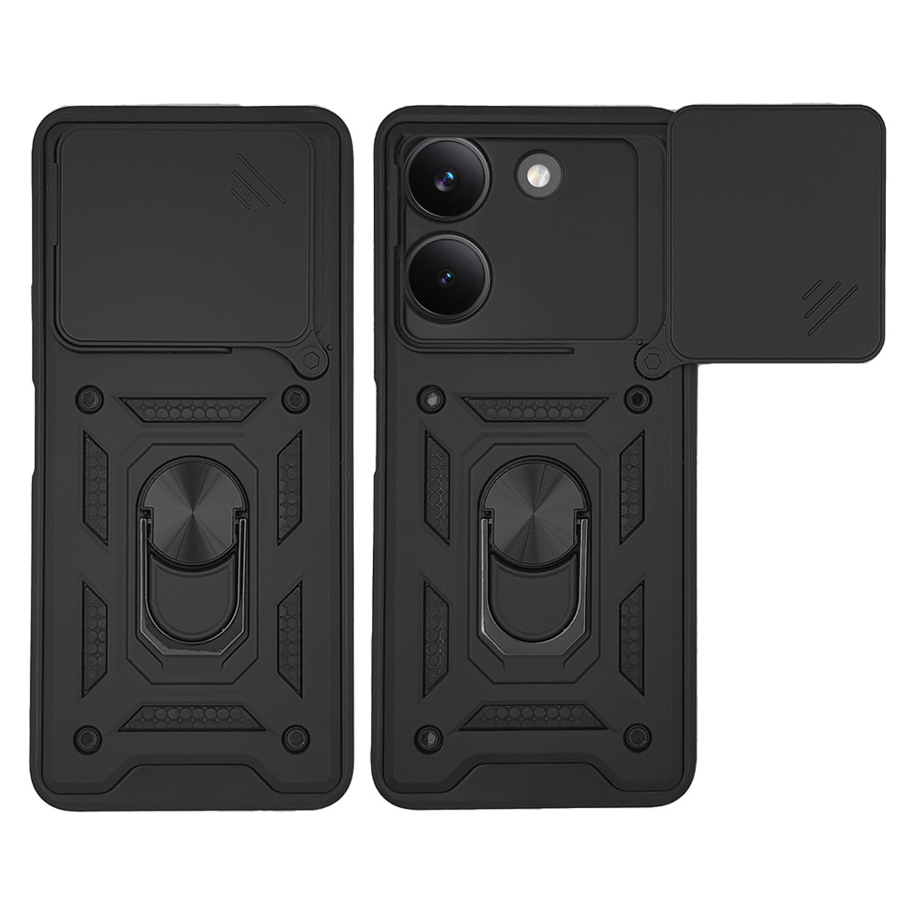 Θήκη Ring Armor CamPro Sonique για Xiaomi Poco X8 Pro 5G Μαύρο