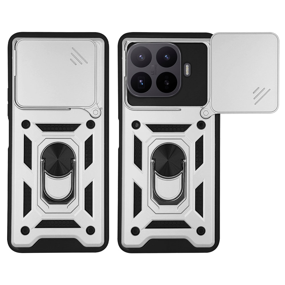 Θήκη Ring Armor CamPro Sonique για Xiaomi Xiaomi 17T 5G Ασημί