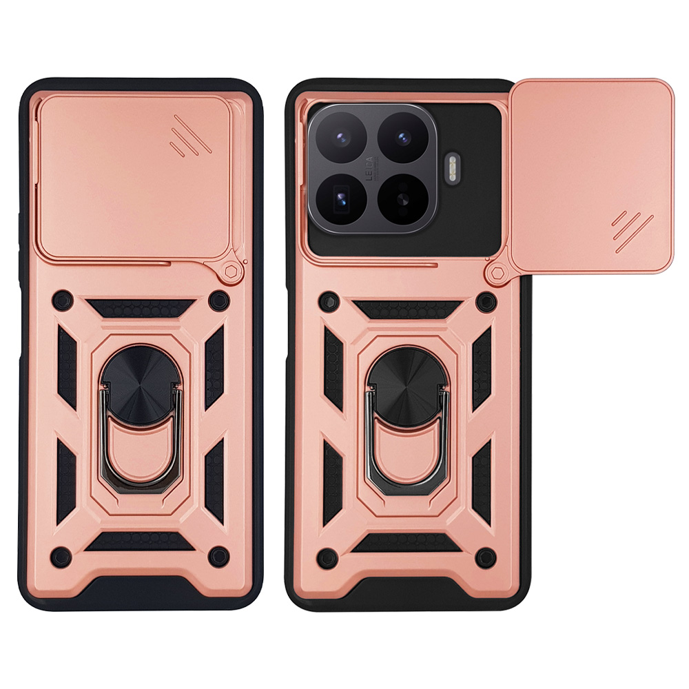 Θήκη Ring Armor CamPro Sonique για Xiaomi Xiaomi 17T Pro 5G Ροζ Χρυσό