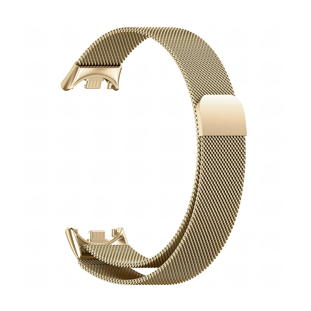 Λουράκι Stainless Steel Milanese Slim Sonique για Xiaomi Xiaomi Mi Band 8 / Smart Band 9 / Smart Band 10 Χρυσό