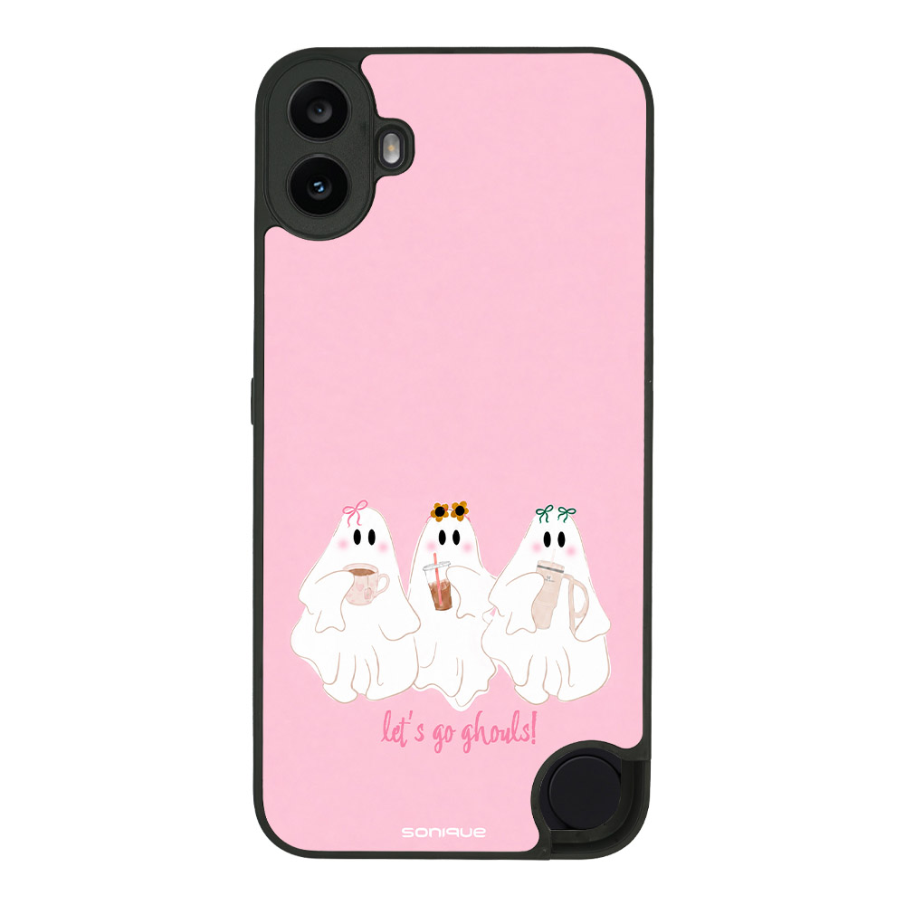 Θήκη Sonique Cozy Season Series για Nothing CMF Phone 1 5G Ροζ Φαντάσματα