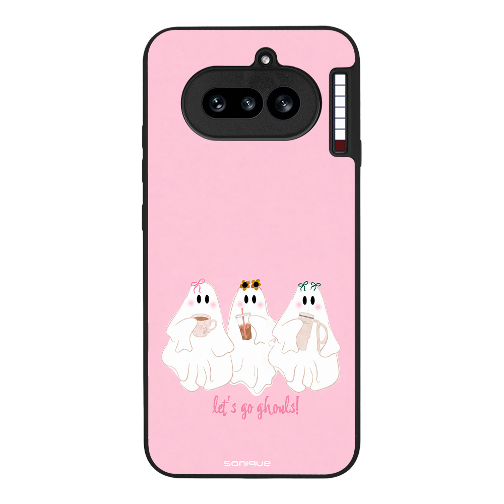 Θήκη Sonique Cozy Season Series για Nothing Phone 4a Ροζ Φαντάσματα