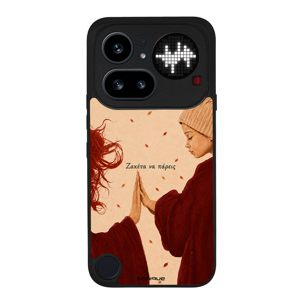 Θήκη Sonique Cozy Season Series για Nothing Phone 4a Pro Ζακέτα Να Πάρεις-1