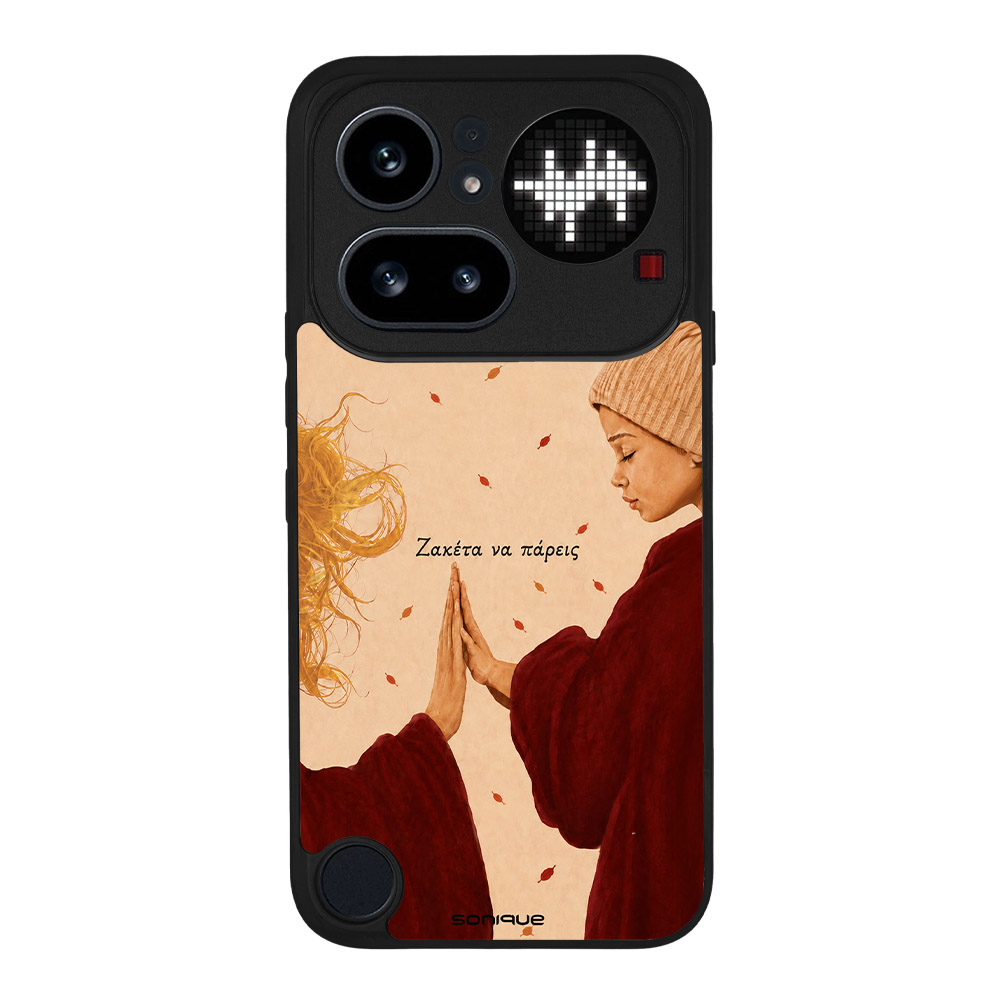 Θήκη Sonique Cozy Season Series για Nothing Phone 4a Pro Ζακέτα Να Πάρεις-3