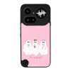 Θήκη Sonique Cozy Season Series για Nothing Phone 4a Pro Ροζ Φαντάσματα