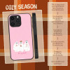 Θήκη Sonique Cozy Season Series για Nothing Phone 4a Pro Ροζ Φαντάσματα