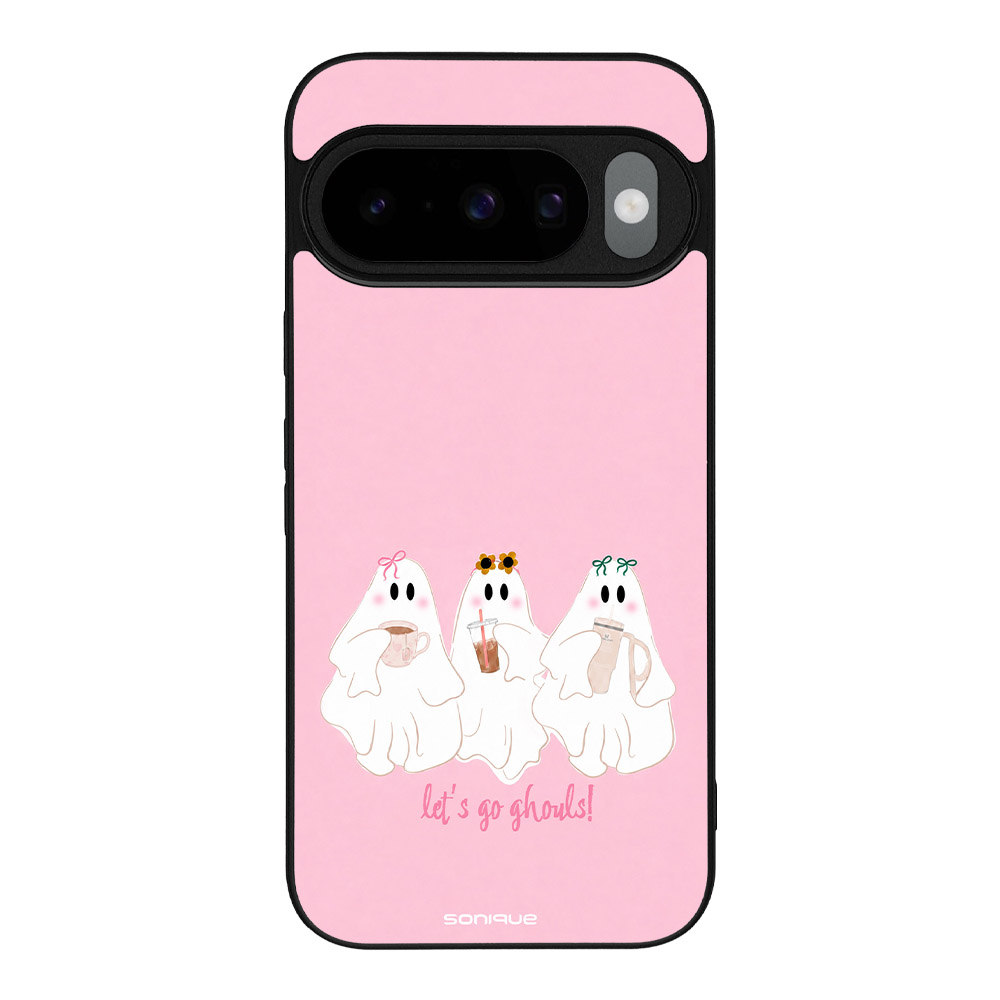 Θήκη Sonique Cozy Season Series για Google Pixel 10 5G / Pixel 10 Pro 5G Ροζ Φαντάσματα