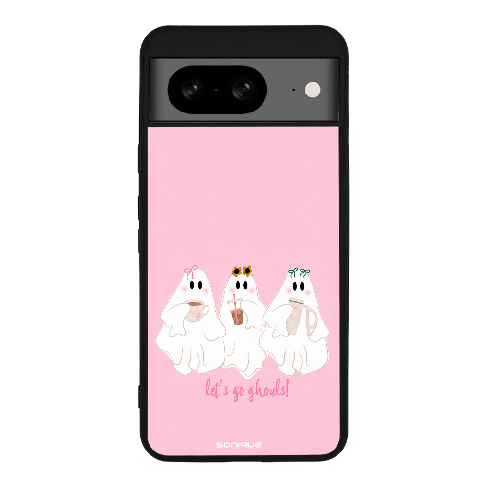 Θήκη Sonique Cozy Season Series για Google Pixel 8 5G Ροζ Φαντάσματα