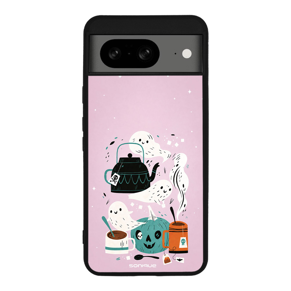 Θήκη Sonique Cozy Season Series για Google Pixel 8 5G Ghost Tea Party