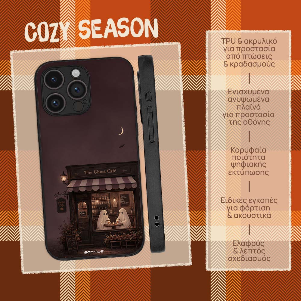 Θήκη Sonique Cozy Season Series για Google Pixel 8 5G The Ghost Cafe