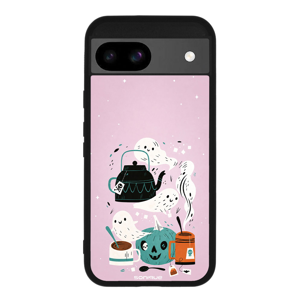 Θήκη Sonique Cozy Season Series για Google Pixel 8a 5G Ghost Tea Party