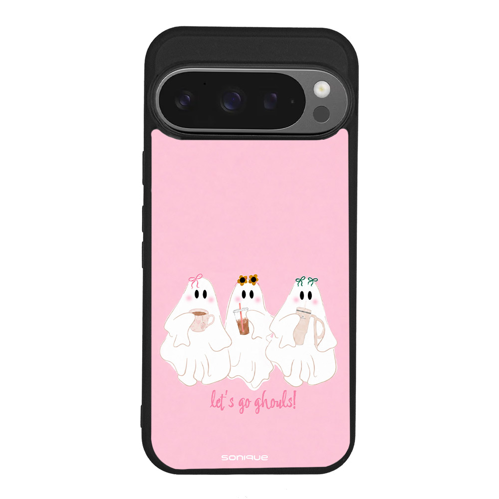 Θήκη Sonique Cozy Season Series για Google Pixel 9 Pro 5G Ροζ Φαντάσματα