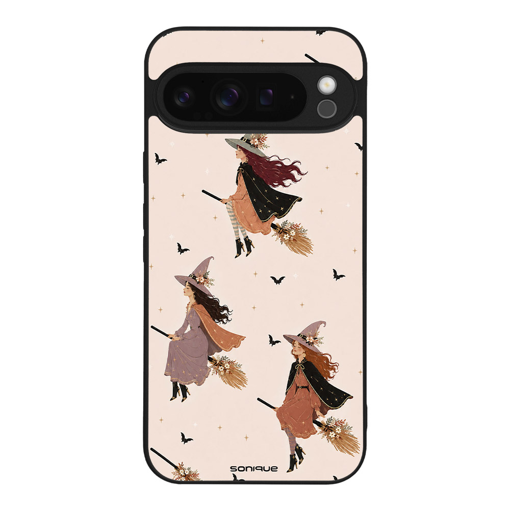 Θήκη Sonique Cozy Season Series για Google Pixel 9 Pro XL 5G Witches In Flight