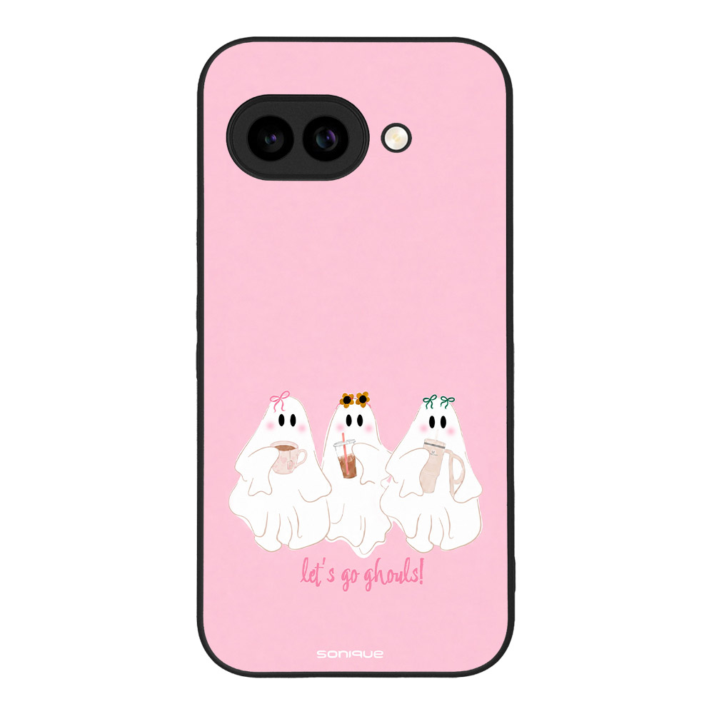 Θήκη Sonique Cozy Season Series για Google Pixel 9a 5G Ροζ Φαντάσματα