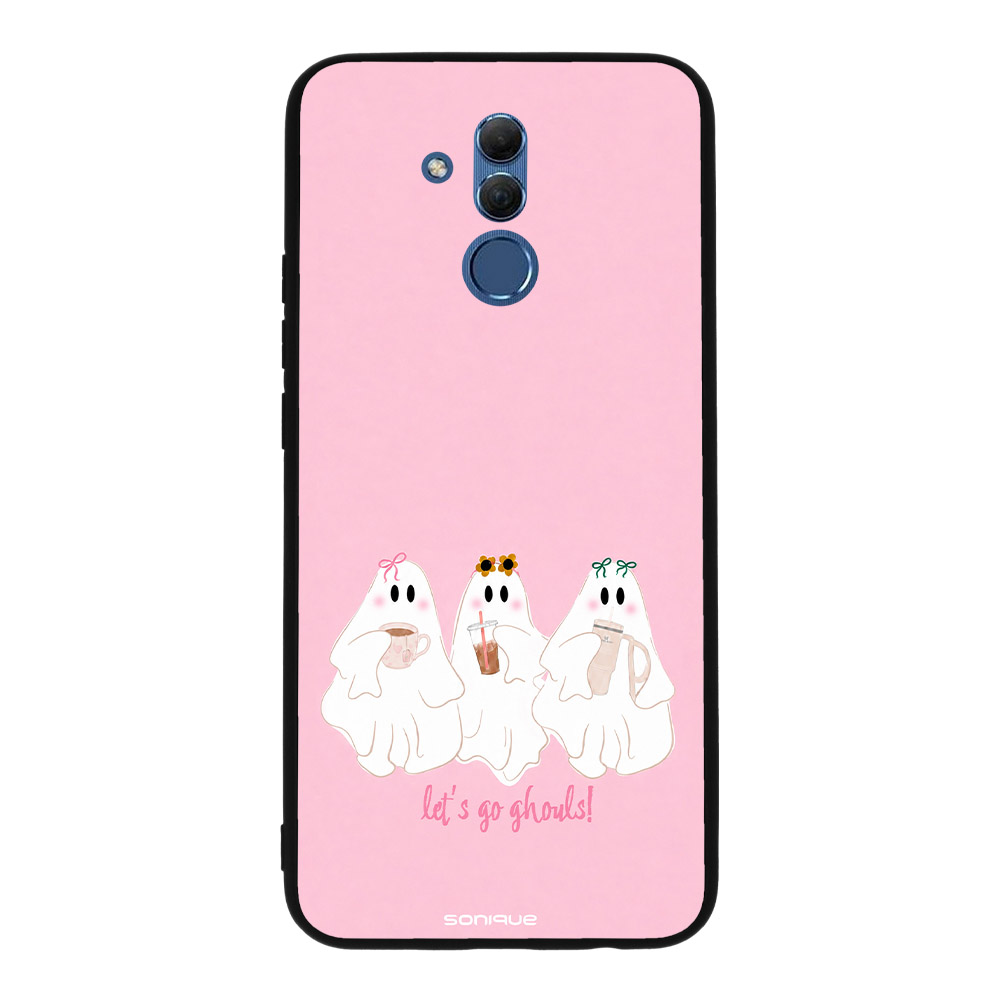 Θήκη Sonique Cozy Season Series για Huawei Mate 20 Lite Ροζ Φαντάσματα