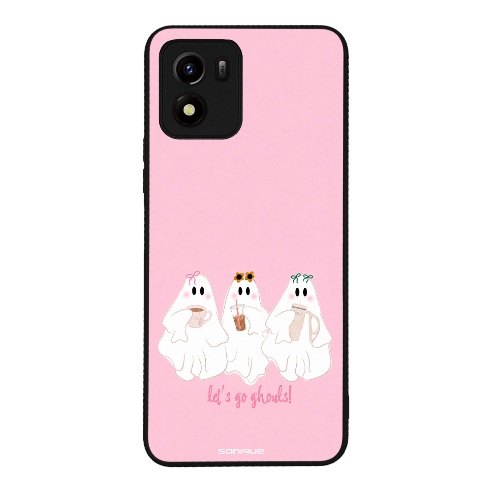 Θήκη Sonique Cozy Season Series για VIVO Y01 4G Ροζ Φαντάσματα