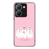 Θήκη Sonique Cozy Season Series για VIVO Y36 4G / VIVO Y36 5G / VIVO Y27 5G / VIVO Y27s Ροζ Φαντάσματα