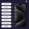 Privacy Glass Sonique Premium Series HD Full Cover 9H Apple iPhone 18 Duo Μαύρο