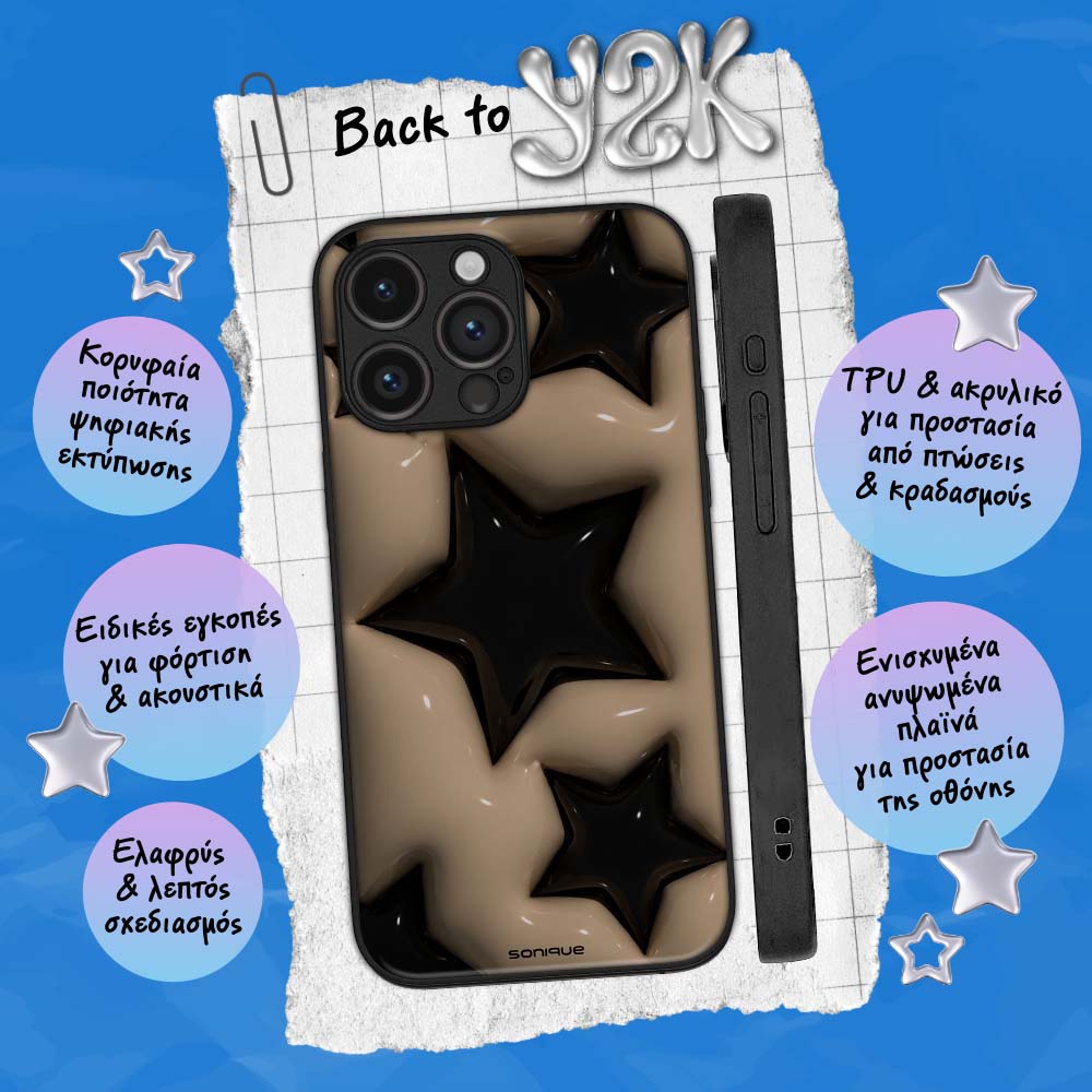 Θήκη Sonique Back to Y2K Series για Google Pixel 8 5G Squizzy Stars