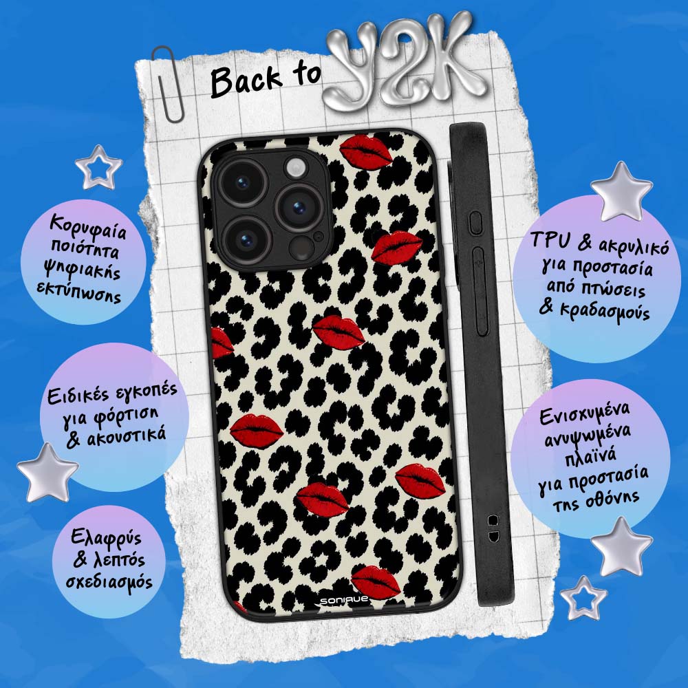 Θήκη Sonique Back to Y2K Series για Google Pixel 8a 5G Leopard Kiss