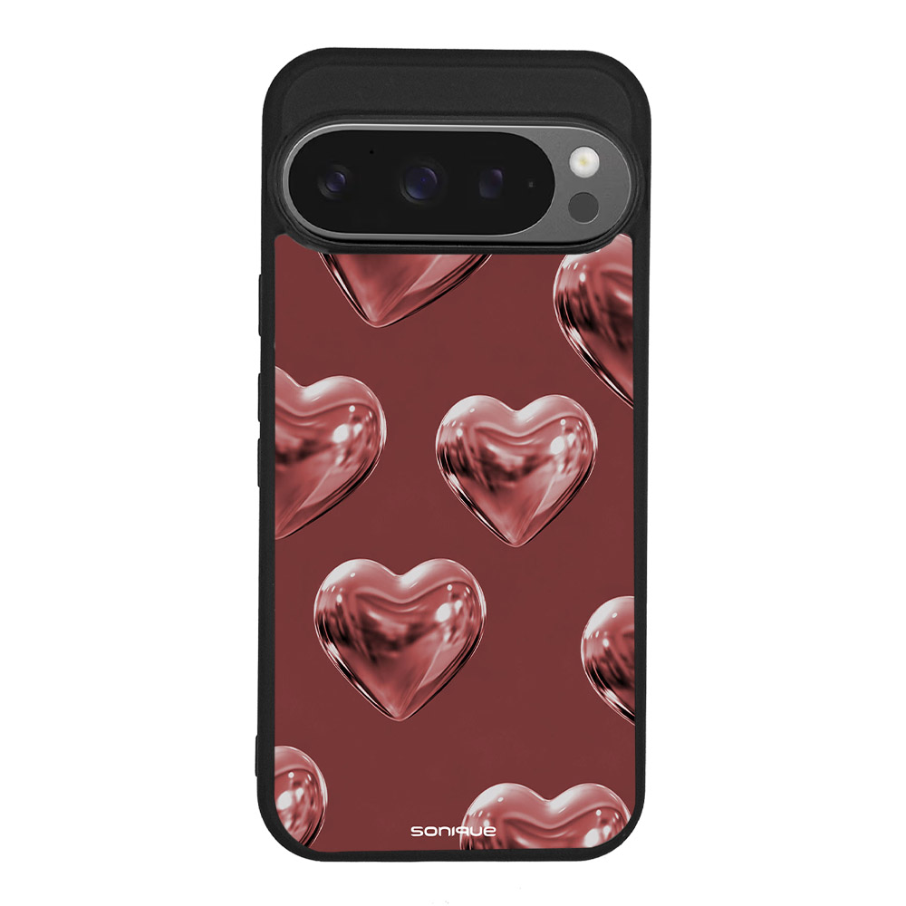Θήκη Sonique Back to Y2K Series για Google Pixel 9 Pro 5G Shiny Hearts