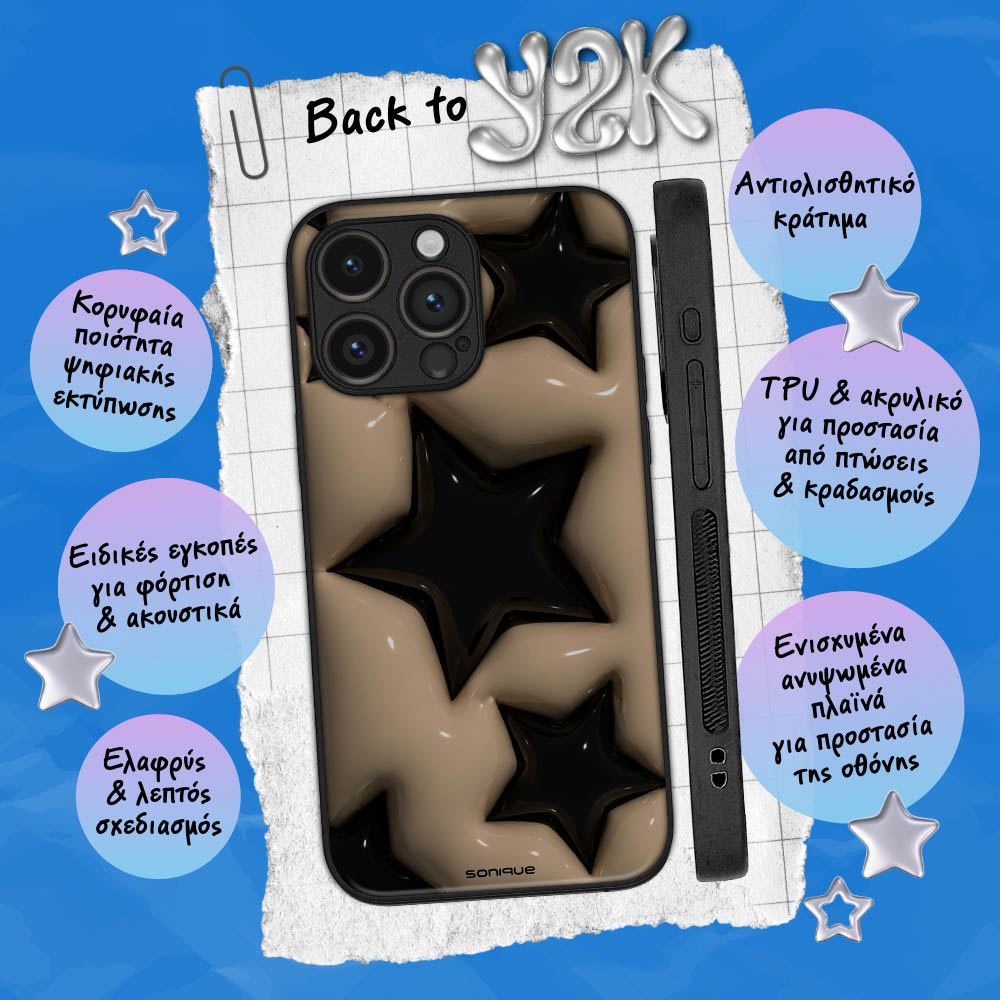 Θήκη Sonique Back to Y2K Series για Google Pixel 9 Pro XL 5G Squizzy Stars