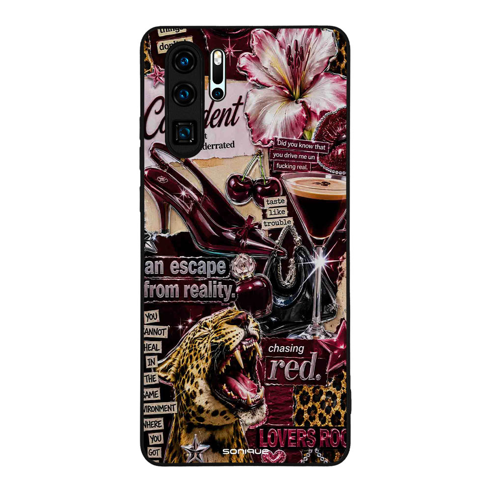 Θήκη Sonique Back to Y2K Series για Huawei P30 Pro Chasing Red