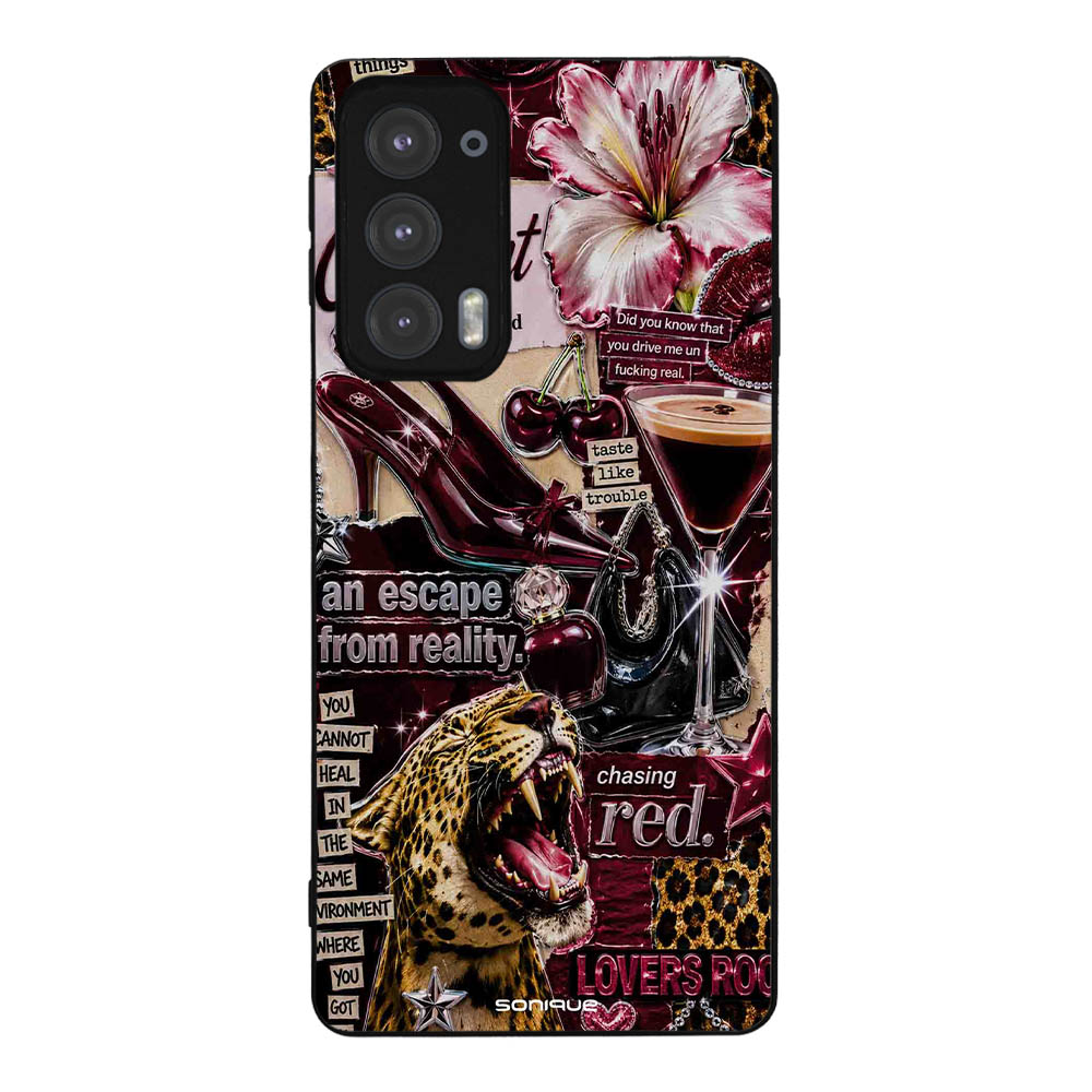 Θήκη Sonique Back to Y2K Series για Motorola Edge 20 5G Chasing Red