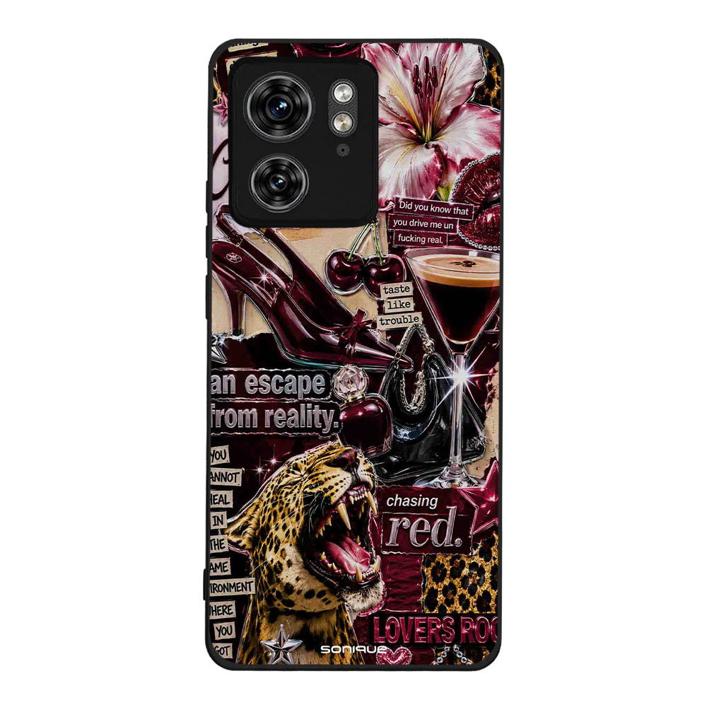 Θήκη Sonique Back to Y2K Series για Motorola Edge 40 5G Chasing Red