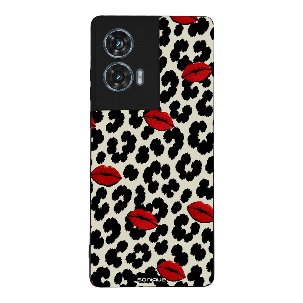 Θήκη Sonique Back to Y2K Series για Motorola Edge 50 Fusion 5G Leopard Kiss
